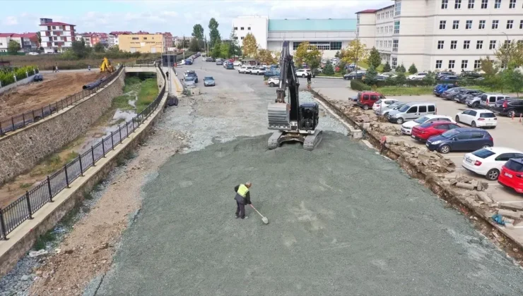 Ordu Şehir Hastanesi’ne Ulaşım Yolunda Çalışmalar Devam Ediyor